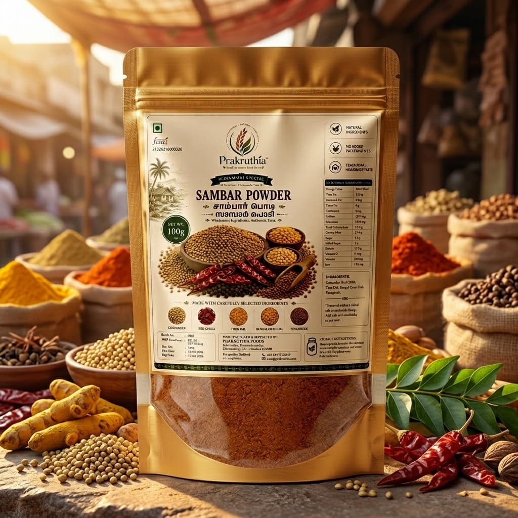 Sambar Powder – സാമ്പാർ പൊടി
